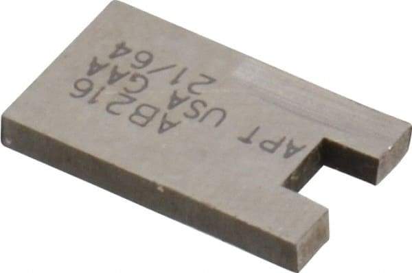 APT - 21/64" Cutting Diam, 1/16" Thick Blade, #10 Fastener Compatibility, Forward Cutting, Blade Type Counterbore Blade - High Speed Steel, Socket Head Cap Screw Compatible - Apex Tool & Supply