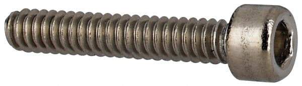 Value Collection - #4-40 UNC Hex Socket Drive, Socket Cap Screw - Grade 316 Stainless Steel, 5/8" Length Under Head - Apex Tool & Supply