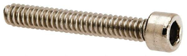 Value Collection - #4-40 UNC Hex Socket Drive, Socket Cap Screw - Grade 316 Stainless Steel, 3/4" Length Under Head - Apex Tool & Supply