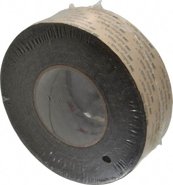 3M - Black Solid Color Anti-Slip Vinyl Tape - 2" Wide x 60' Long - Apex Tool & Supply