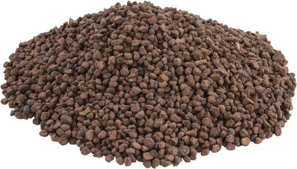 Bel-Air Finishing Supply - 20 Lb Nut Shell Carrier Irregularly Shaped, Tumbling Media - 6/8 Mesh, Cut Type, Dry Operation - Apex Tool & Supply