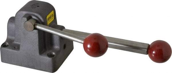Heinrich - 3-11/16" Base Width/Diam, Work Positioner - 10" Bar Length, 4-1/4" Base Length, 3-15/16" Max Height, Model Number 9-PA - Apex Tool & Supply