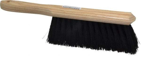 PRO-SOURCE - Tampico Counter Duster - 2-1/2" Bristle Length, 8" Long Head, Hardwood Handle, Black - Apex Tool & Supply