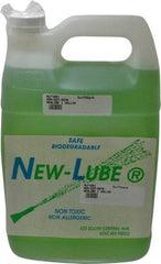 Superbee - New-Lube, 1 Gal Bottle Cutting Fluid - Water Soluble, For Cleaning - Apex Tool & Supply