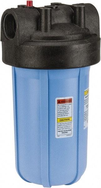 Pentair - 7-1/4 Inch Outside Diameter, 14 Inch Cartridge Length, 50 Micron Rating, Cartridge Filter Assembly - 1-1/2 Inch Pipe, Reduces Sediment - Apex Tool & Supply