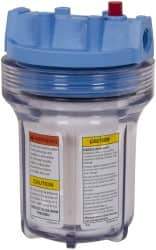 Pentair - 4-5/8 Inch Outside Diameter, 8 Inch Cartridge Length, 5 Micron Rating, Cartridge Filter Assembly - 3/8 Inch Pipe, Reduces Sediment - Apex Tool & Supply