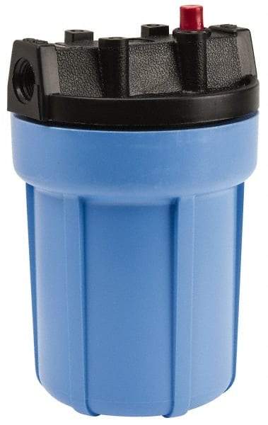 Pentair - 4-5/8 Inch Outside Diameter, 8 Inch Cartridge Length, 5 Micron Rating, Cartridge Filter Assembly - 3/8 Inch Pipe, Reduces Taste, Odor and Sediment - Apex Tool & Supply