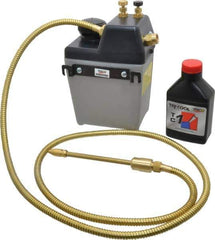 Trico - 1 Outlet, 0.25 Gal Tank Capacity, High Density Polyethylene Tank Mist Coolant System - 5' Coolant Line Length, 6" Hose Length - Apex Tool & Supply