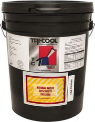 Trico - Tri-Cool TC-1, 5 Gal Pail Cutting Fluid - Synthetic, For Broaching, Grinding, Machining, Tapping - Apex Tool & Supply