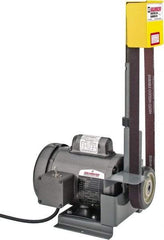 Kalamazoo - 42 Inch Long x 1 Inch Wide Vertical Belt Sanding Machine - 1,800 Ft./min Belt Speed, 1/3 Hp, Single Phase - Apex Tool & Supply