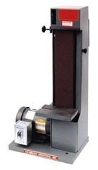 Kalamazoo - 60 Inch Long x 4 Inch Wide Vertical Belt Sanding Machine - 3,450 Ft./min Belt Speed, 1 Hp, Single Phase - Apex Tool & Supply