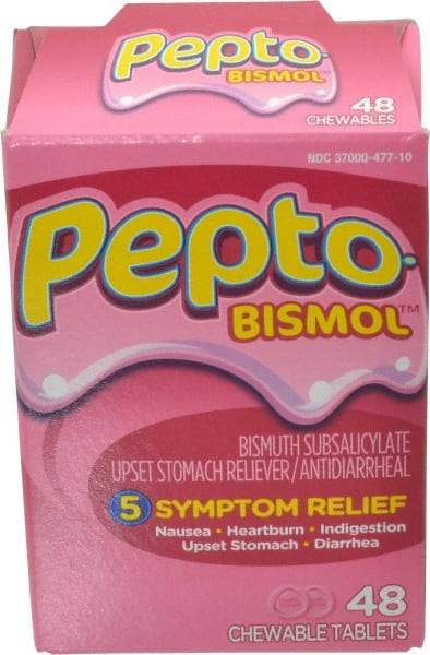Medique - Pepto Bismol Tablets - Antacids & Stomach Relief - Apex Tool & Supply