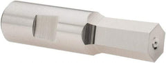 Hassay-Savage - 6mm Hexagon Rotary Broach - 3/8" Depth of Cut, 0.315" Shank - Apex Tool & Supply