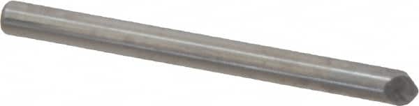 Accupro - 1/8" Diam 2 Flute Single End Solid Carbide Chamfer Mill - Apex Tool & Supply