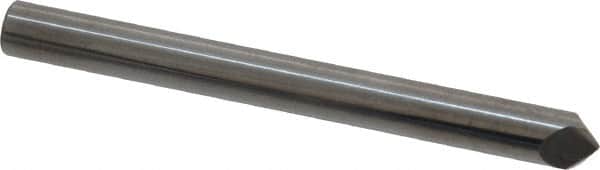 Accupro - 3/16" Diam 2 Flute Single End Solid Carbide Chamfer Mill - Apex Tool & Supply
