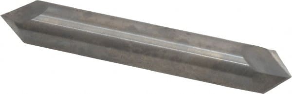 Accupro - 3/8" Diam 2 Flute Double End Solid Carbide Chamfer Mill - Apex Tool & Supply