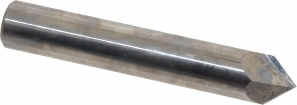 Accupro - 1/2" Diam 2 Flute Single End Solid Carbide Chamfer Mill - Apex Tool & Supply