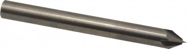 Accupro - 1/4" Diam 4 Flute Single End Solid Carbide Chamfer Mill - Apex Tool & Supply