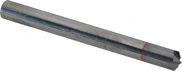 Accupro - 1/4" Diam 4 Flute Single End Solid Carbide Chamfer Mill - Apex Tool & Supply