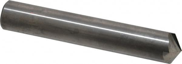 Accupro - 1/2" Diam 4 Flute Single End Solid Carbide Chamfer Mill - Apex Tool & Supply