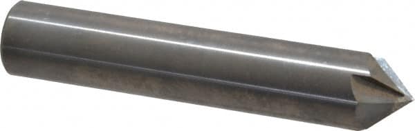 Accupro - 3/4" Diam 4 Flute Single End Solid Carbide Chamfer Mill - Apex Tool & Supply