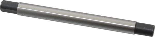 Interstate - 3/8" Face Diam, Standard Lathe Mandrel - 4-1/4" OAL - Apex Tool & Supply