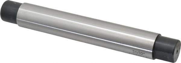 Interstate - 31/32" Face Diam, Standard Lathe Mandrel - 7" OAL - Apex Tool & Supply