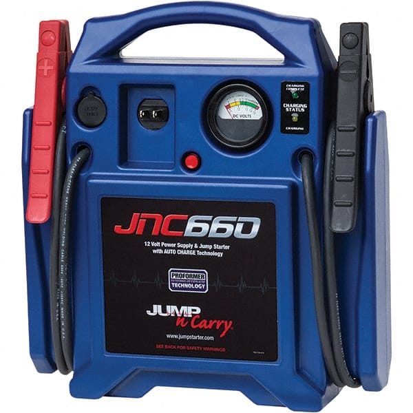 Jump-N-Carry - Automotive Battery Chargers & Jump Starters; Type: Jump Starter ; Amperage Rating: 1700 ; Starter Amperage: 425 ; Voltage: 12 VDC ; Battery Size Group: 12 Volt - Apex Tool & Supply