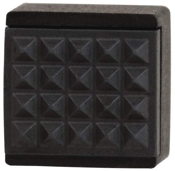 Fairlane - 1/2" Square, 10-32 Thread, 3/8" High, Extra Fine Tooth Grade, Diamond Serration, Carbide-Tipped, Square Positioning Gripper - 0.03 x 45A° Chamfer - Apex Tool & Supply