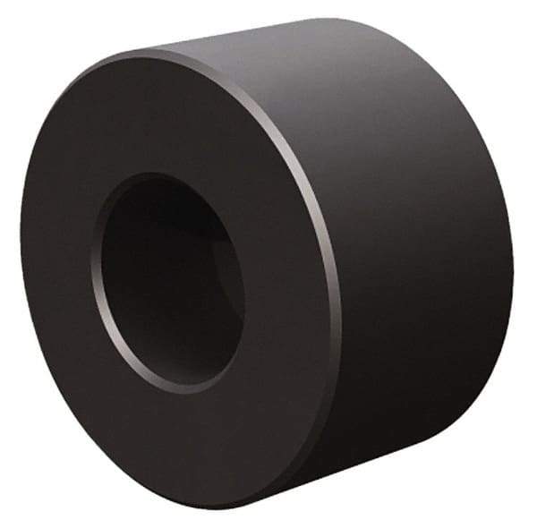 Fairlane - 1/2" OAL, 3/8" OD, Steel, Counterbored Rest Button - Black Oxide Coating - Apex Tool & Supply