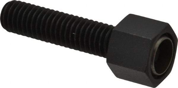 Fairlane - 3/8-16, 1-1/2" Thread Length, 1/2" Ball Diam, Alloy Steel, Hex Head, Swivel Action Gripper Assemblies - 1/2" Head Height, 5/8" Hex, Stainless Steel Ball - Apex Tool & Supply