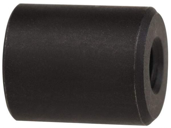 Fairlane - 1/4-28, 0.2400" Thread Length, 1/2" Ball Diam, Alloy Steel, Black Oxide, Base, Swivel Action Gripper Assemblies - 5/8" Diam, 15/64" Deep Thread, 3/4" Overall Height, Stainless Steel Ball - Apex Tool & Supply