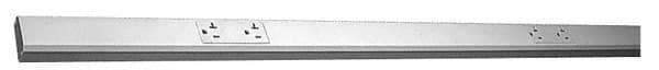 Wiremold - 5 Outlets, 120 Volts, 15 Amps, 5' Cord, Power Outlet Strip - 2 Circuits, Raceway Mount, 5-15P NEMA Configuration, 5' Strip - Apex Tool & Supply