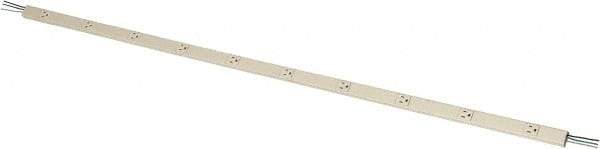 Wiremold - 10 Outlets, 120 Volts, 15 Amps, Power Outlet Strip - 1 Circuit, 5-15P NEMA Configuration, 5' Strip - Apex Tool & Supply