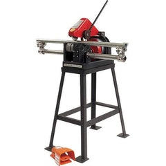 Rothenberger - 1/4" to 4-1/2" Pipe Capacity, Tube & Pipe Cutter - Cuts Steel, Stainless Steel, Hard Copper & Brass, 22-3/4" OAL - Apex Tool & Supply