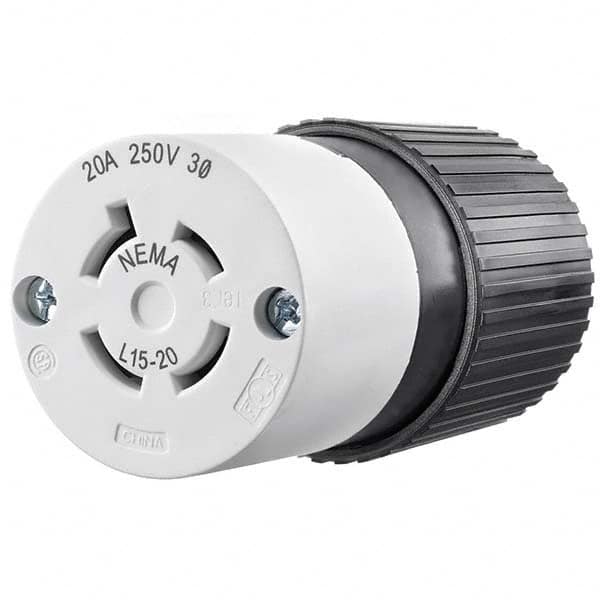 Bryant Electric - Twist Lock Plugs & Connectors Connector Type: Connector Grade: Industrial - Apex Tool & Supply