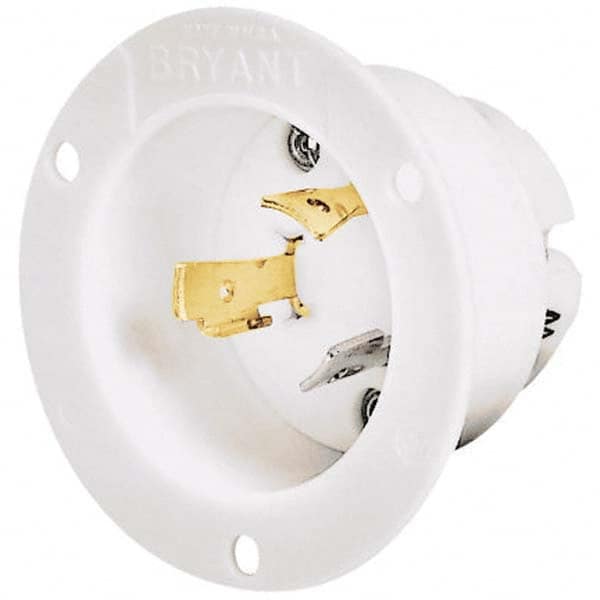 Bryant Electric - Twist Lock Plugs & Connectors Connector Type: Inlet Grade: Industrial - Apex Tool & Supply