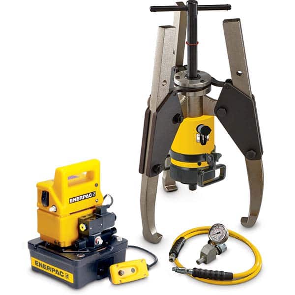 Enerpac - Puller & Separator Sets Type: Hydraulic Puller Set Maximum Spread (Inch): 9.0625 - Apex Tool & Supply
