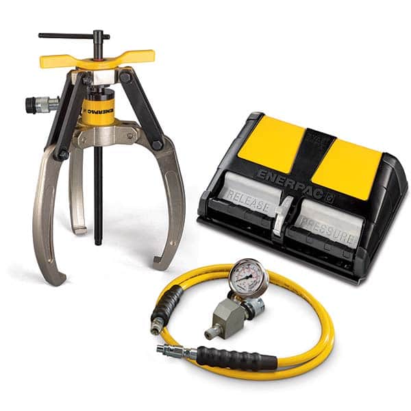 Enerpac - Puller & Separator Sets Type: Hydraulic Puller Set Maximum Spread (Inch): 3.3125 - Apex Tool & Supply