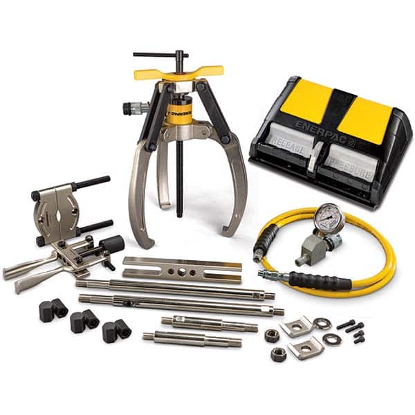 Enerpac - Puller & Separator Sets Type: Hydraulic Puller Set Maximum Spread (Inch): 3.3125 - Apex Tool & Supply