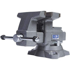 Wilton - Bench & Pipe Combination Vises Jaw Width (Inch): 6-1/2 Jaw Opening Capacity (Inch): 7-1/4 (Regular); 12-3/4 (Reversed) - Apex Tool & Supply