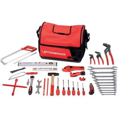 Rothenberger - Combination Hand Tool Sets Tool Type: Plumber's Tool Set Number of Pieces: 57 - Apex Tool & Supply