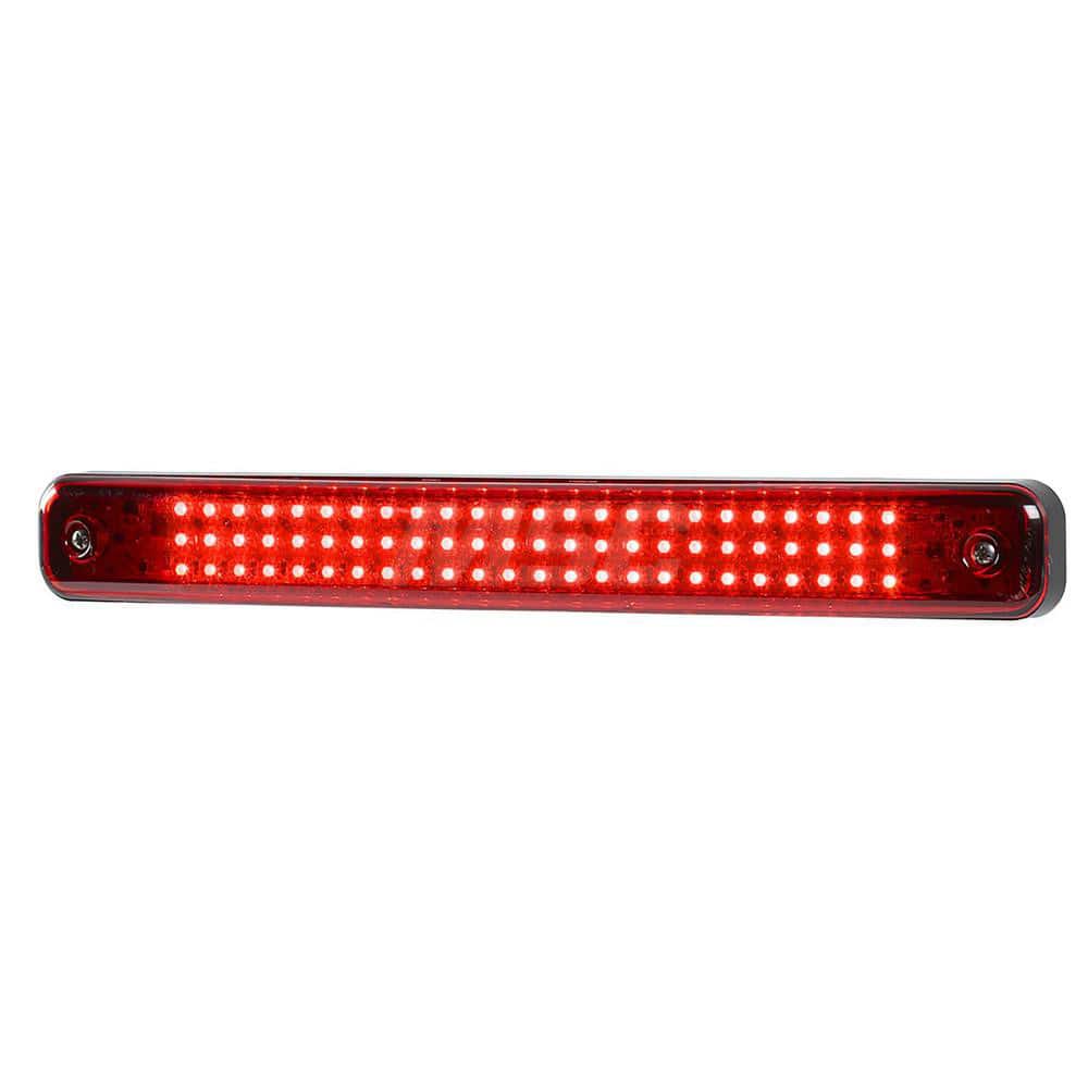 Emergency Light Assemblies; Type: Led Brake/Turn/ Tail Light Stick; Flash Rate: Variable; Mount: Surface; Color: Red; Power Source: 12-24V DC