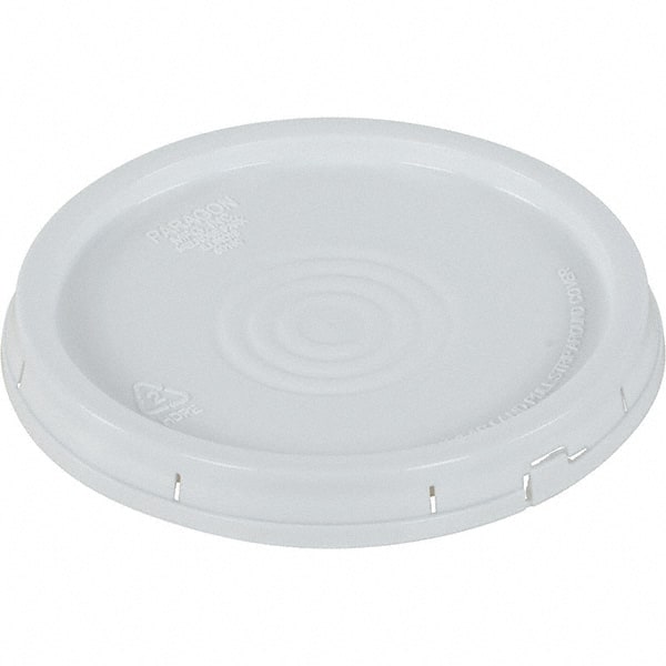 Vestil - Tote & Storage Container Lids For Use With: 3-1/2, 5 & 6 Gallon Pails Width (Decimal Inch): 12.500 - Apex Tool & Supply
