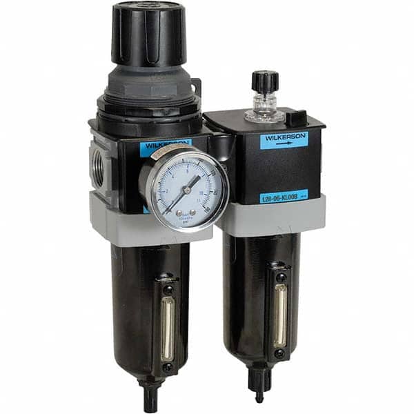 Wilkerson - Filter, Regulator & Lubricator (FRL) Units Configuration: 2 Pc. Filter/Regulator-Lubricator Body Type: Standard - Apex Tool & Supply
