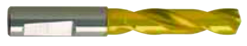 14mm Dia. - Carbide HP 3XD Drill-140° Point-TiN - Apex Tool & Supply