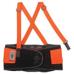 100HV XS ORANGE HI-VIS BACK SUPPORT - Apex Tool & Supply
