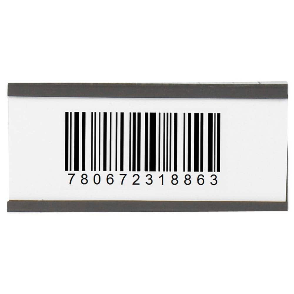Value Collection - Label Holders Backing: Magnetic Width (Inch): 4 - Apex Tool & Supply