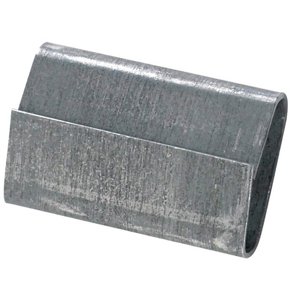 Value Collection - Strapping Seals & Buckles Type: Steel Strapping Seals - Closed/Thread On Width (Inch): 5/8 - Apex Tool & Supply