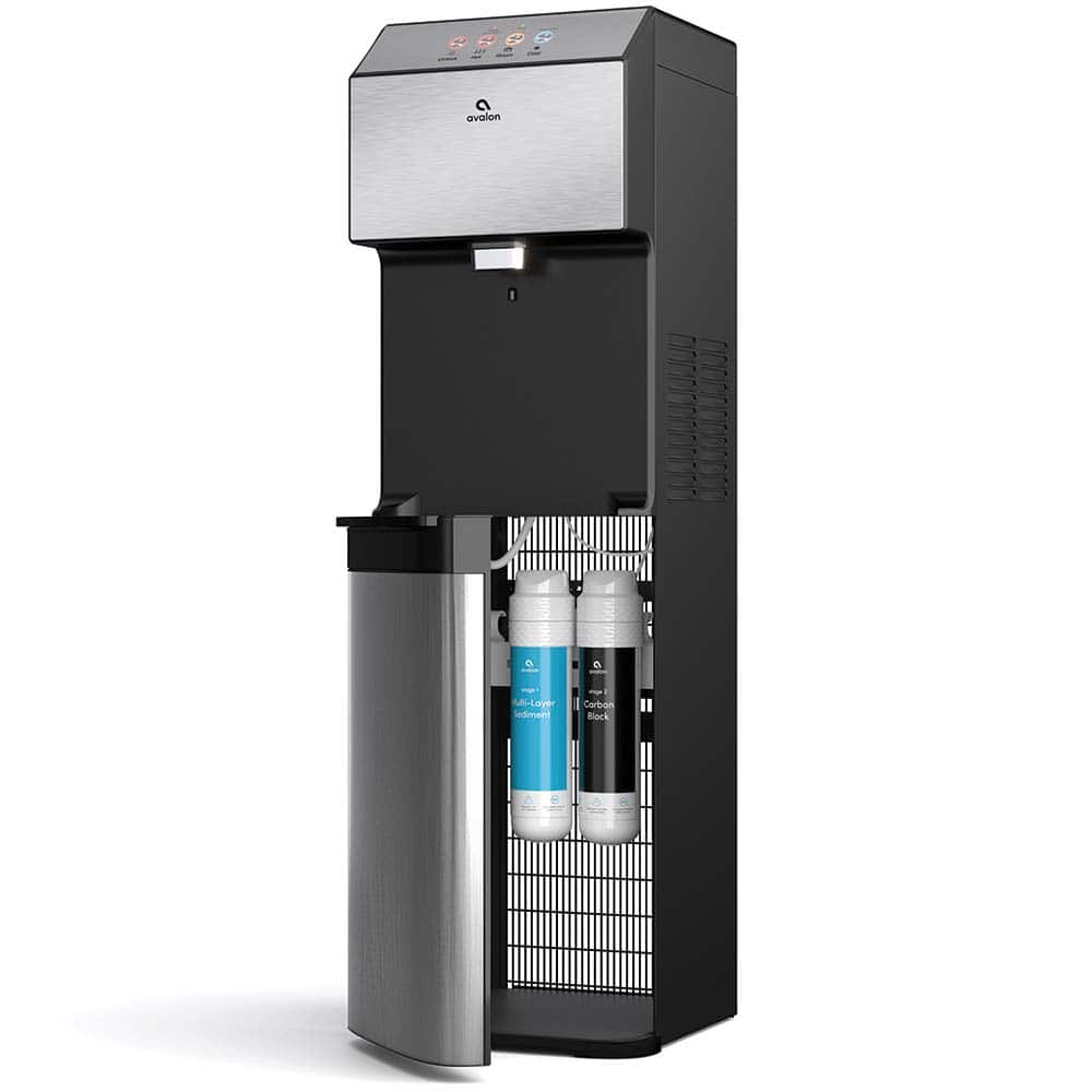 Avalon - Water Dispensers Type: Bottleless, Self Cleaning Style: Freestanding - Apex Tool & Supply